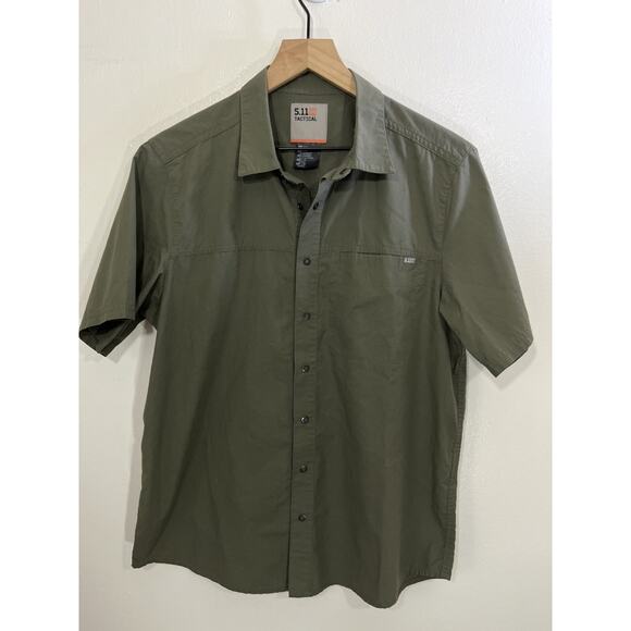 511 Tactical Button Down Shirt S Office Outdoor Hike Travel Performance Utility - Picture 1 of 14